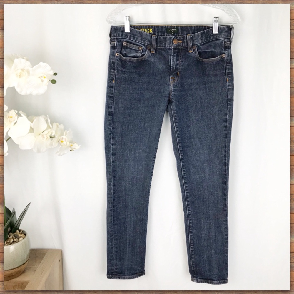 J. Crew Toothpick skinny ankle jeans size 28
